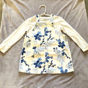 2-Piece Floral Skirtall Set 2 T